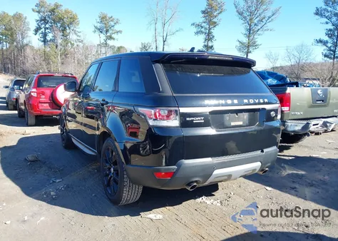 2016 Land Rover Range Rover Sport 3.0L V6 Supercharged Hse z USA, uszkodzony, nr VIN SALWR2PF0GA115779